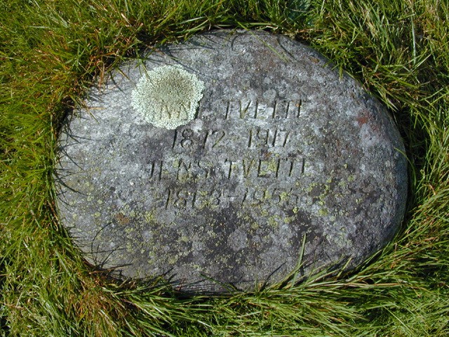 Eksempel på gravstøtte